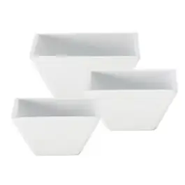 Ceramic Square Bowl Flare