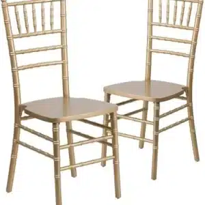 Chivari Gold Chairs